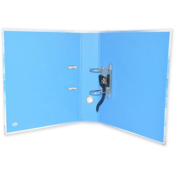 Buy Fis Lever Arch Box File F S Mm Fixed Blue Printed Design