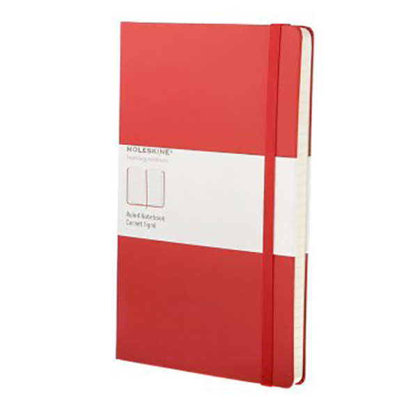 Buy Moleskine Ruled Notebook Large (ME-QP060REN) - Red (pc) Online ...