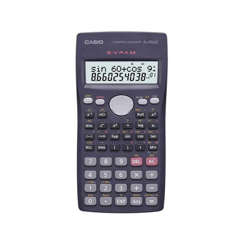 Buy Casio FX-95MS Scientific Calculator with 2-line Natural Textbook ...