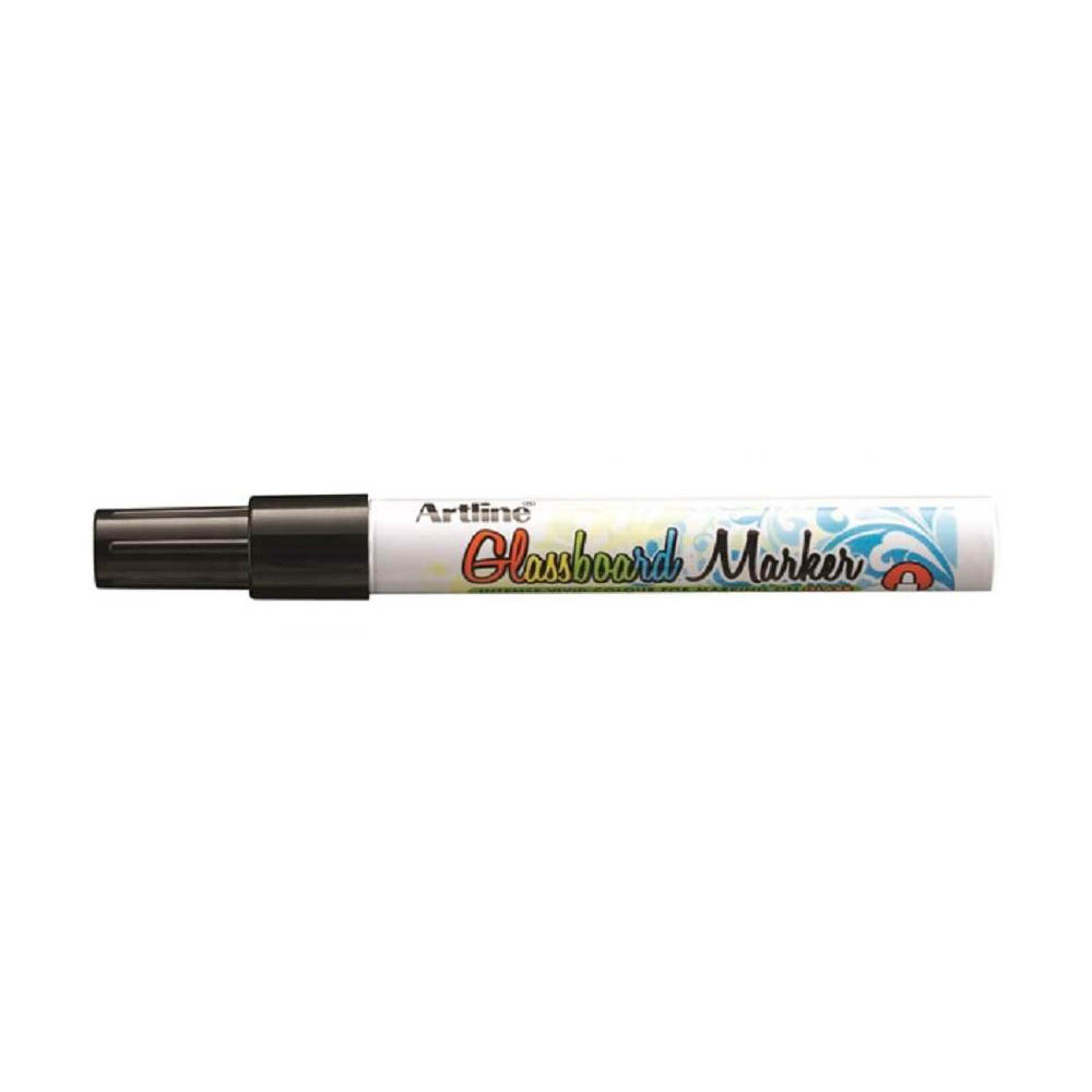 Buy Artline ARMKEPG-4BK Glassboard Marker - Black (pc) Online @ AED12 ...