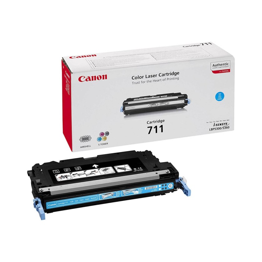 Canon 711C Toner Cartridge - Cyan