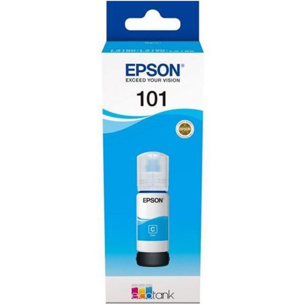 Epson 101 EcoTank Refill Ink Bottle (C13T03V24A) 70ml - Cyan