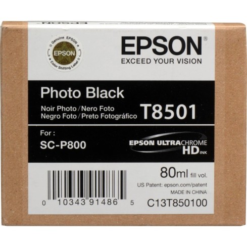 Epson T850100 Ink Cartridge - Photo Black