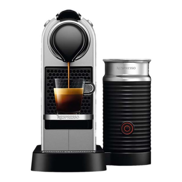 Buy Nespresso CitiZ & Milk Coffee Machine - Silver Online @ AED1899 ...