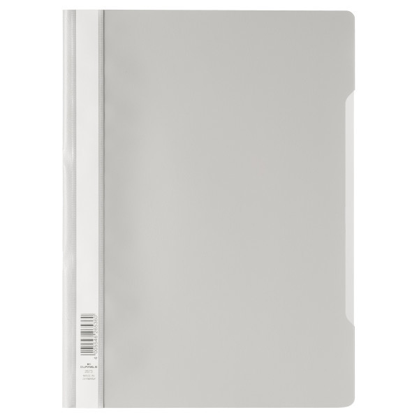 Durable 2573-10 Clear View Economy Folder - Grey (pc)