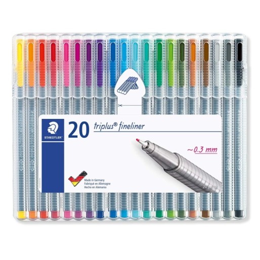 fineliner coloured pens
