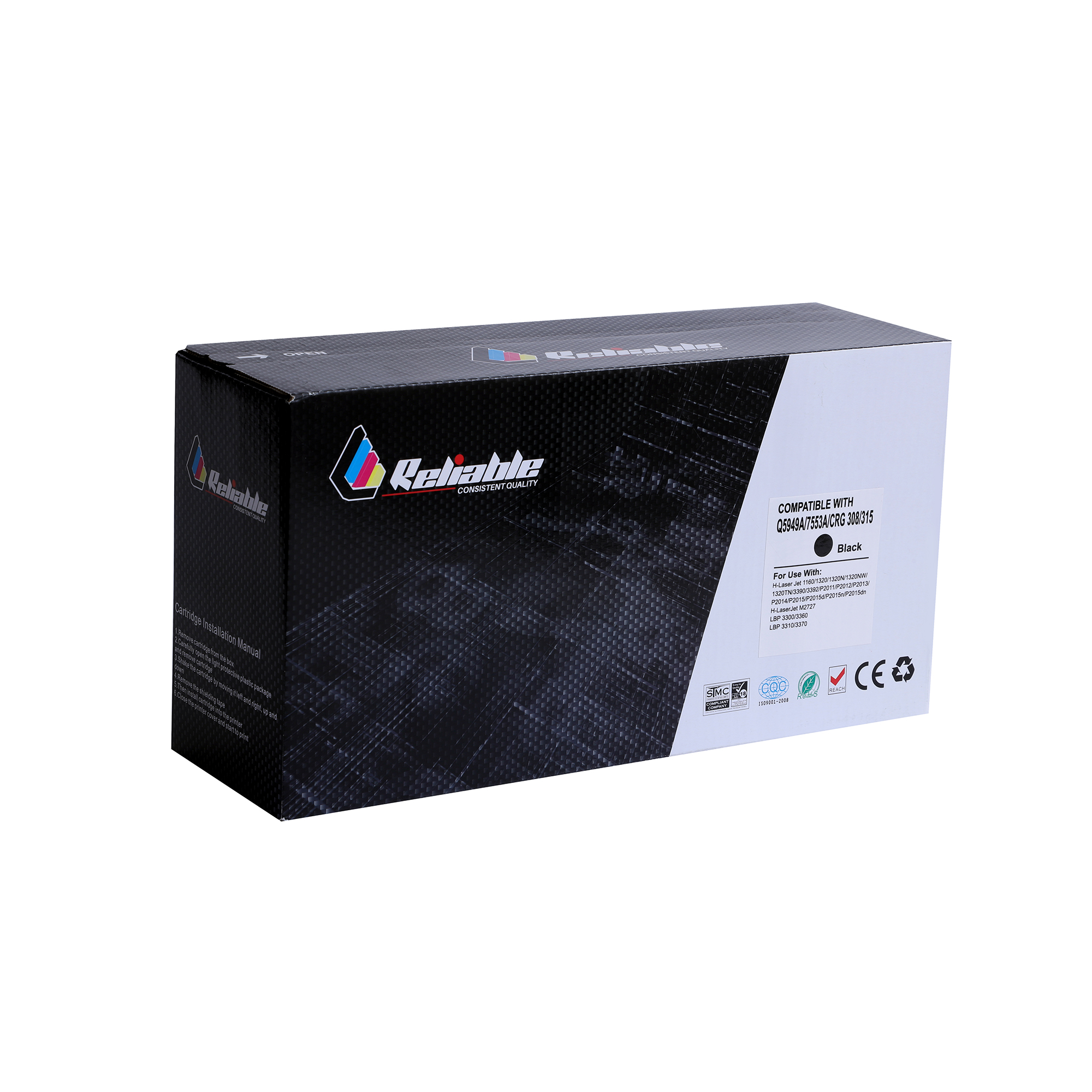 Buy Reliable 49A (Q5949A) / 53A (Q7553A) Compatible Toner Cartridge ...