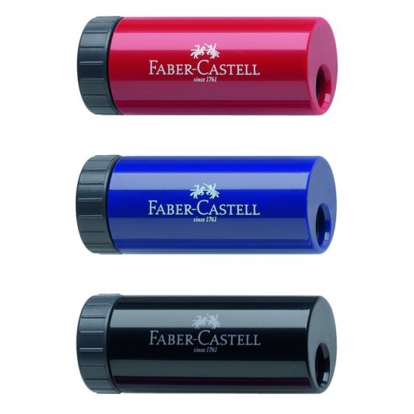 Faber  Castell 183301 Single-Hole Sharpener - Assorted (pc)