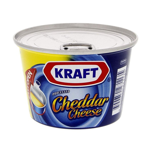 Buy Kraft Cheddar Cheese Tin - 190g Online @ AED 7.80 from Bayzon