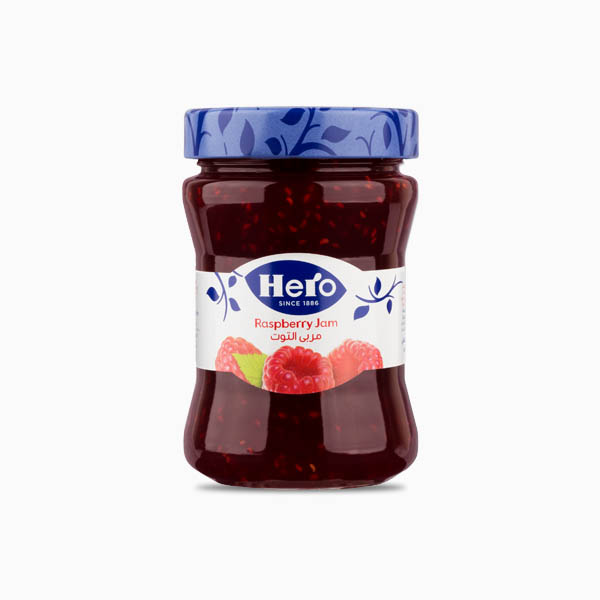 Buy Hero Raspberry Jam - 340gm Online @ AED12.08 from Bayzon