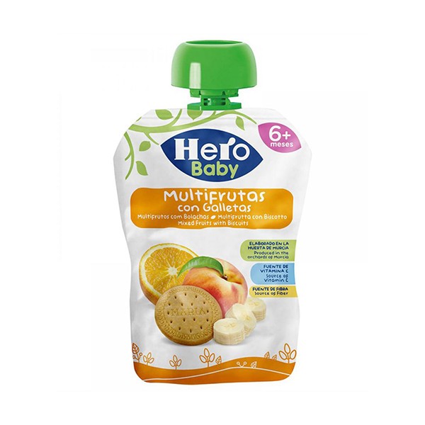 Buy Hero Baby Mixed Fruits With Biscuits - 100gm Online @ AED7.83 from ...