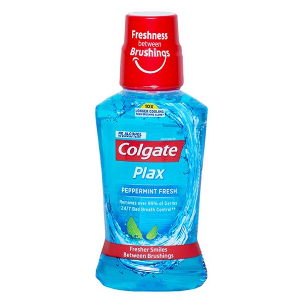 Buy Colgate Plax Peppermint Mouthwash - 250ml Online @ AED 12.50 from ...