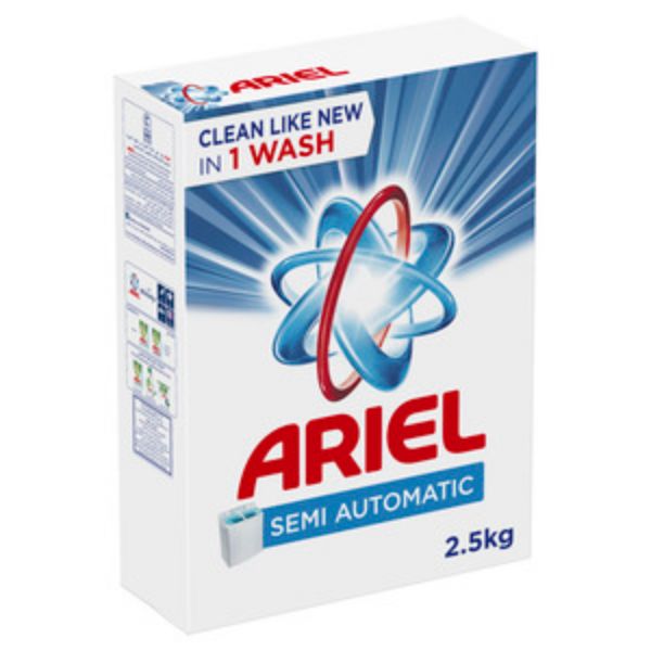 Ariel Original Laundry Detergent Powder Blue - 2.5Kg