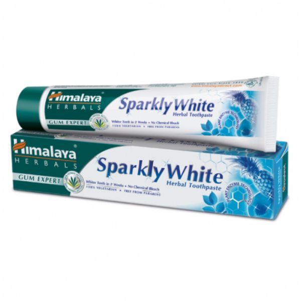 Buy Himalaya Sparkly White Toothpaste - 125gm Online @ AED 9 from Bayzon