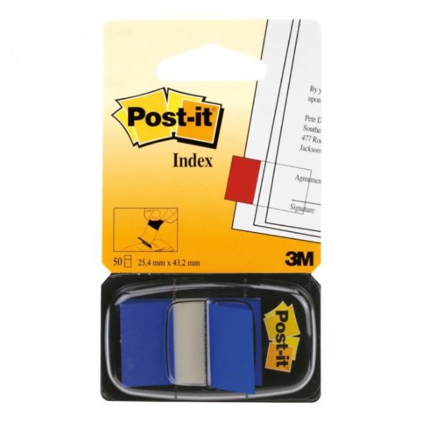 3M Post-It Flags 680-2 1 x 1.7 in - Blue (pc)