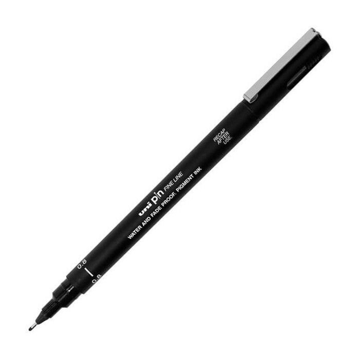 Buy Uniball Uni Pin Fine Liner Drawing Pen 0.8mm - Black (pc) Online ...