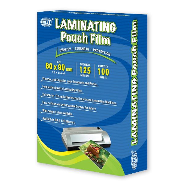 FIS FSLM60X90N Laminating Pouch Film 125-microns - 60 x 90mm (pkt/100s)