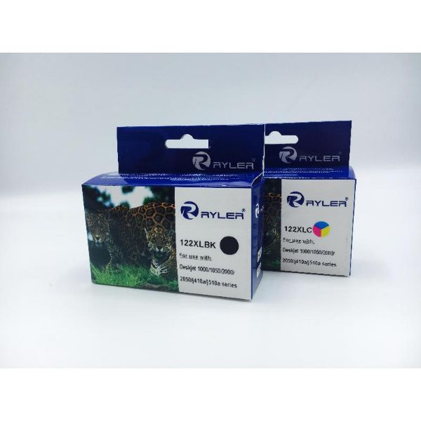 Ryler Compatible HP 122XL Ink Cartridges - Tri Color