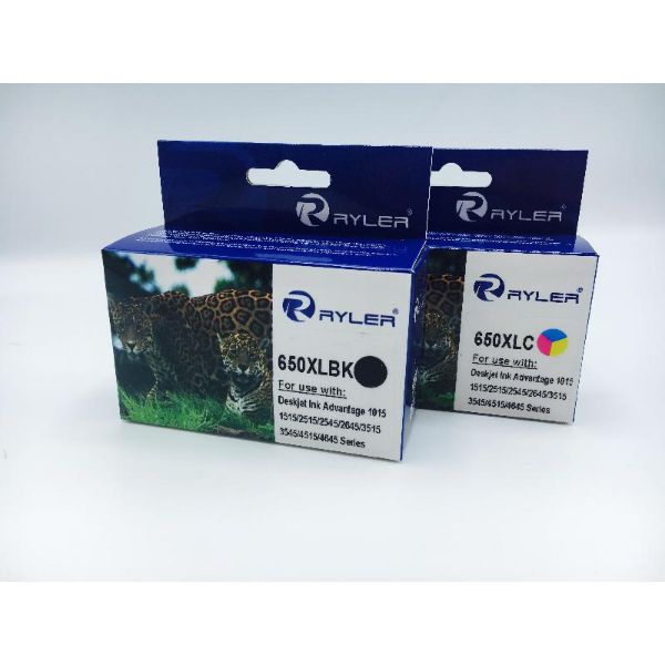 Ryler Compatible HP 650XL Ink Cartridges - Black