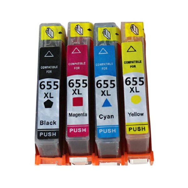 Ryler Compatible HP 655XL Ink Cartridges - Black