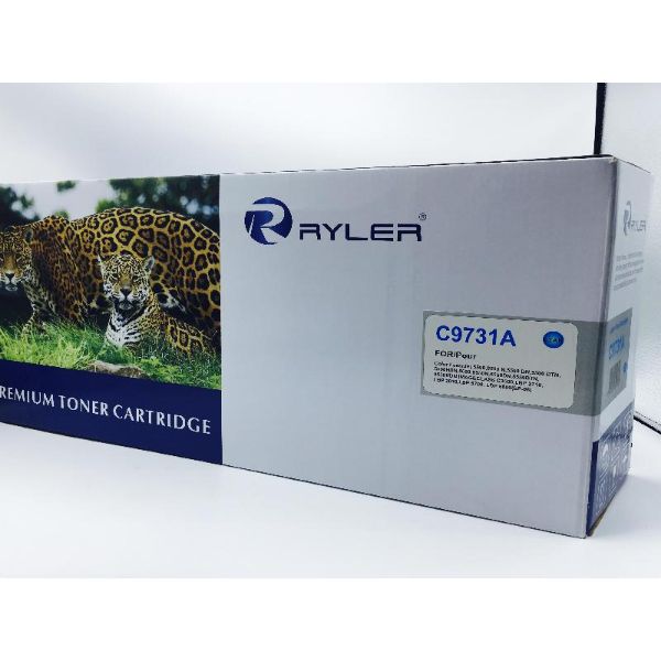 Ryler Compatible HP 645A (C9731A) Toner Cartridges - Cyan