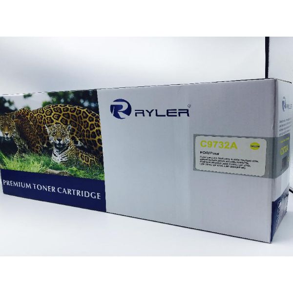 Ryler Compatible HP 645A (C9732A) Toner Cartridges - Yellow