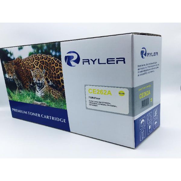 Ryler Compatible HP 648A (CE262A) Toner Cartridges - Yellow