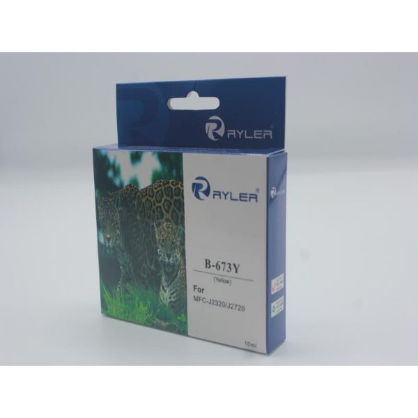 Ryler Compatible Brother LC673Y Ink Cartridge - Yellow