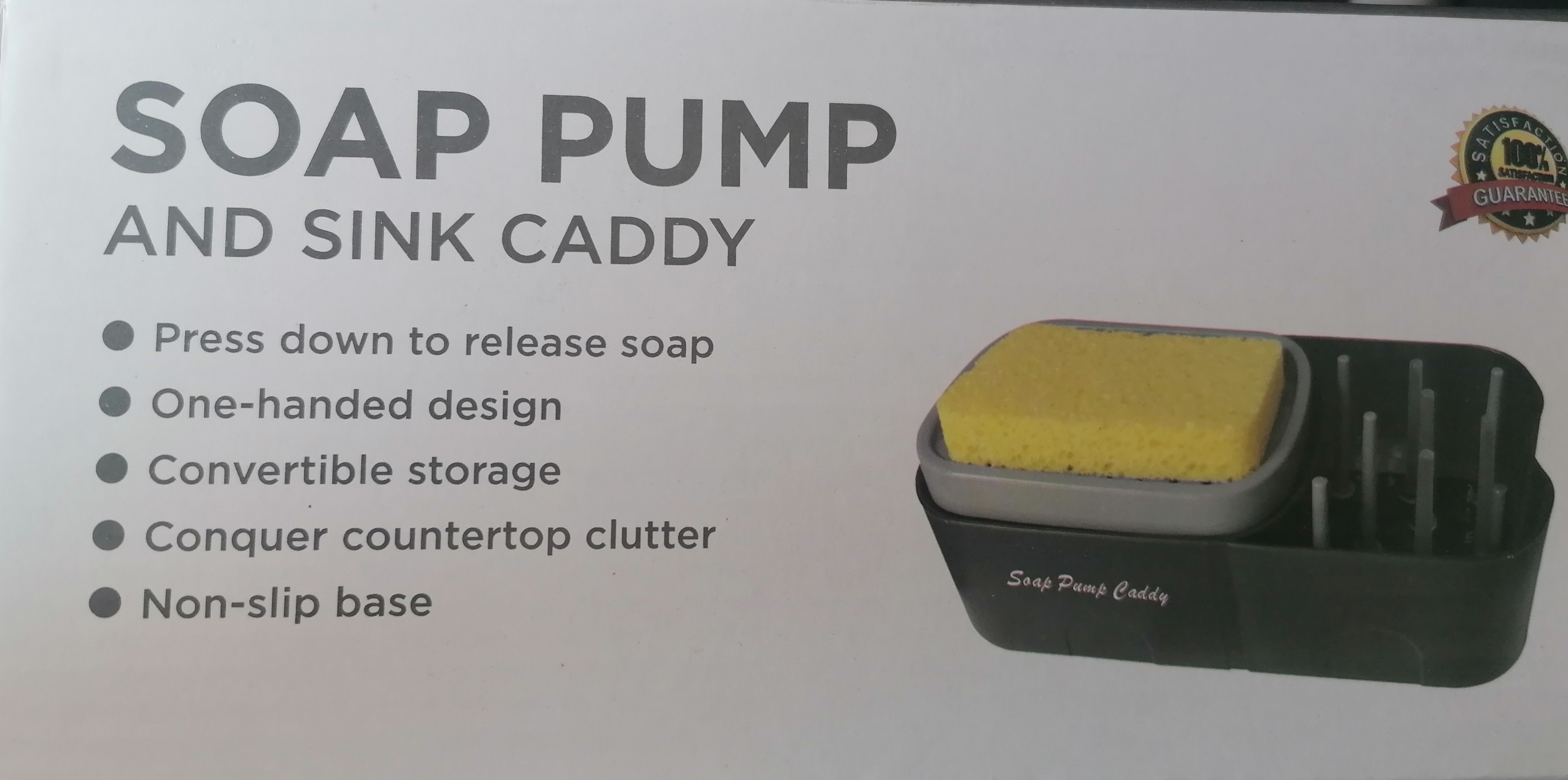 Soap Sponge Holder and Sink Caddy