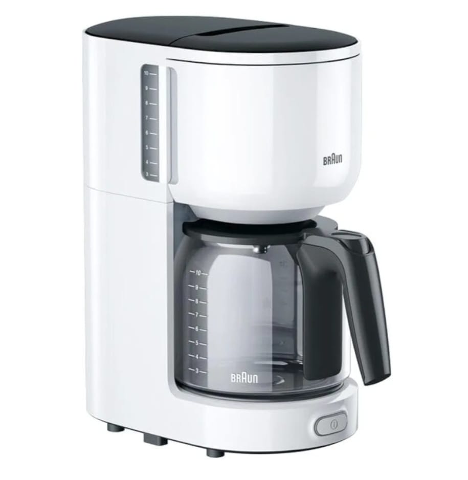 Braun Coffee Machine White KF3100