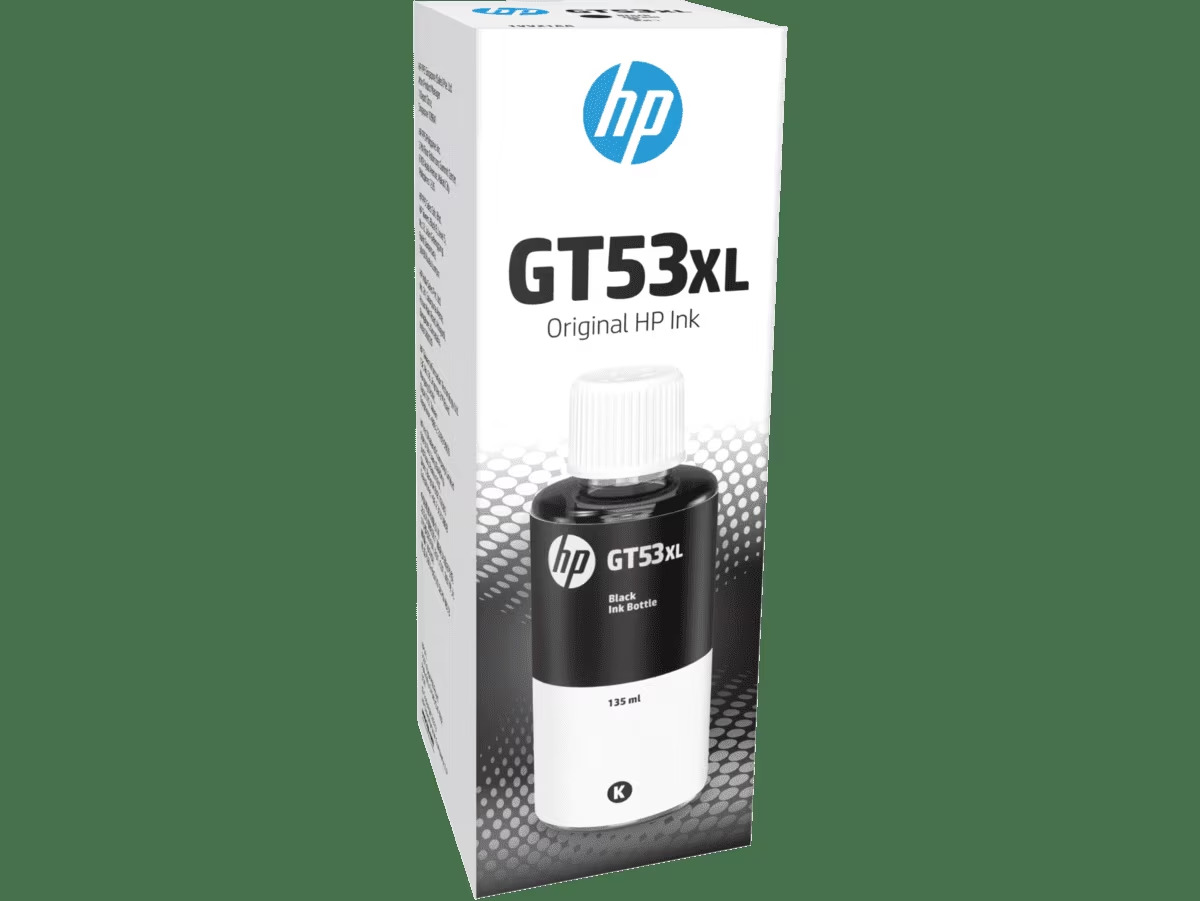 HP GT53XL 135-ml Original Ink Bottle (1VV21AE) - Black