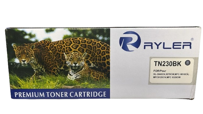 Ryler Compatible Brother TN230 Toner Cartridges - Black