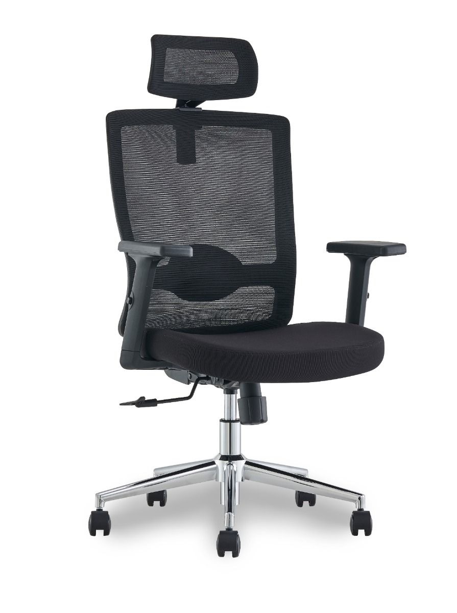 High Back Ergonomic Office Mesh Chair - Black