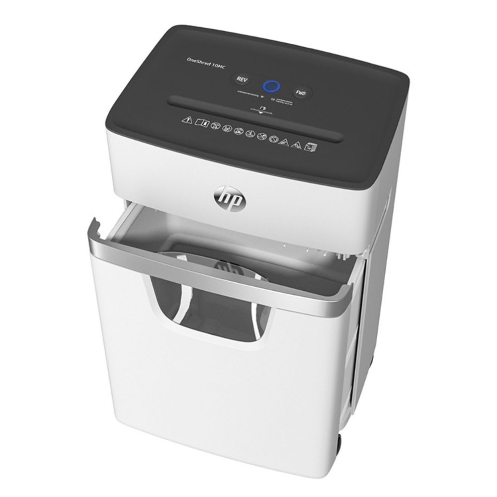 HP OneShred 10MC Shredder | 10Sheet | Credit Card | 20L | P5 Security