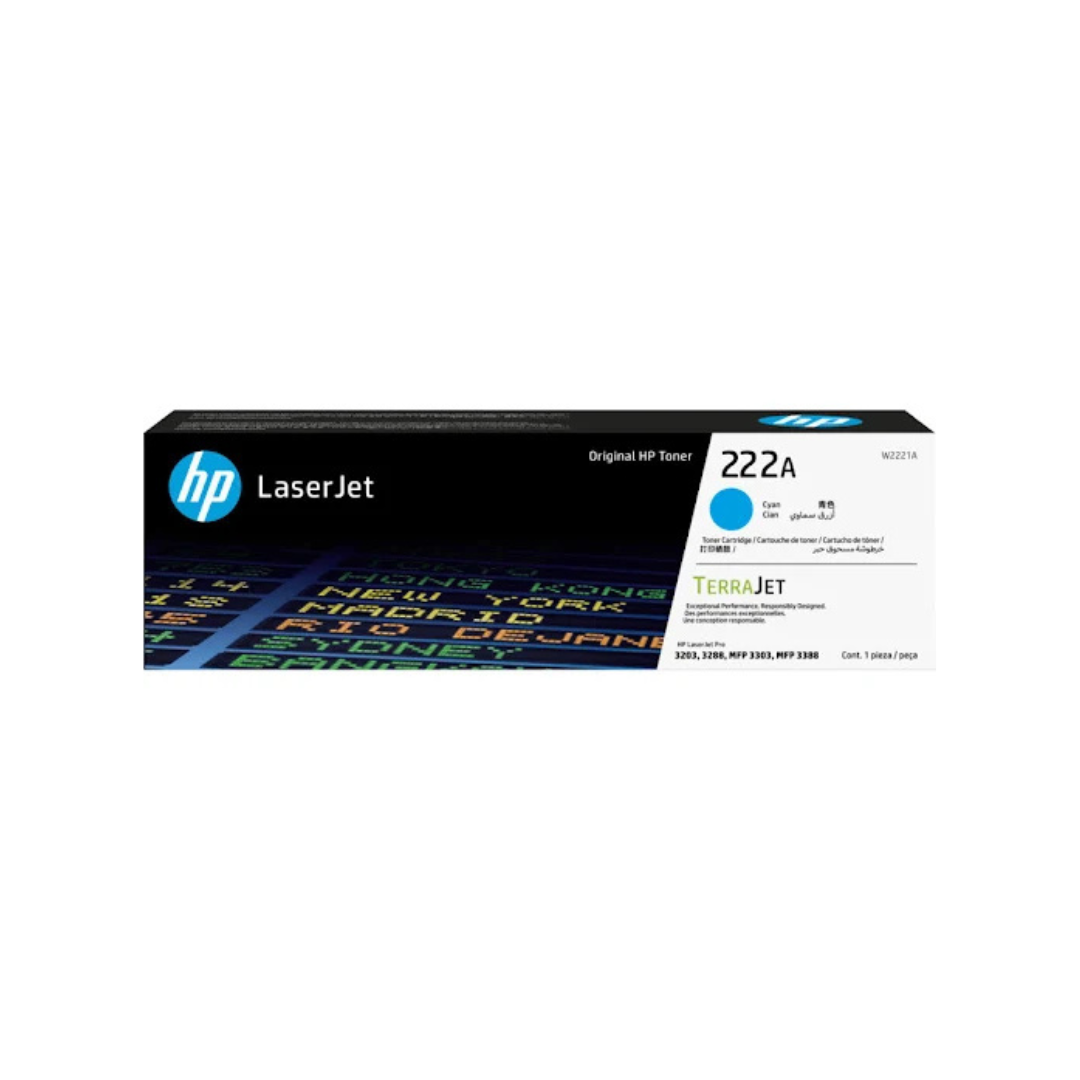 HP 222A Cyan Toner Cartridge