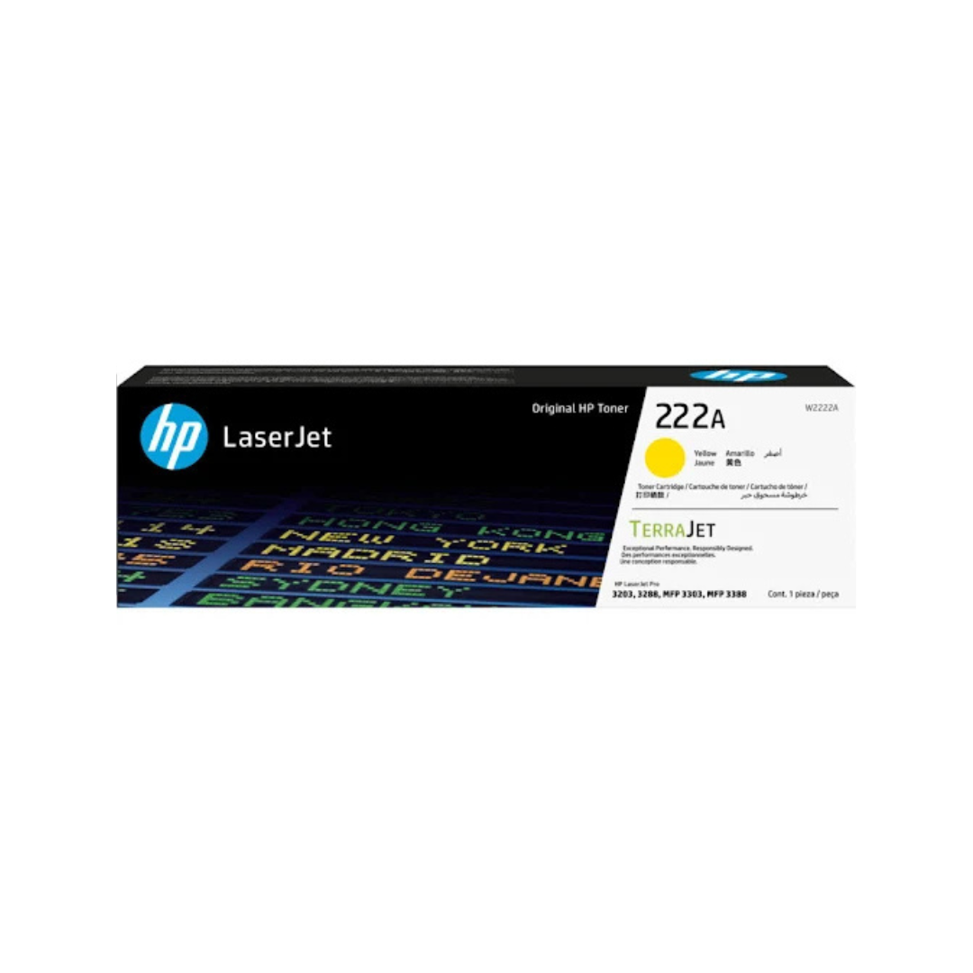 HP 222A Yellow Toner Cartridge