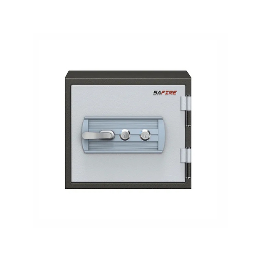 SAFIRE FR-20 2KL Fire Resistant Safe, 2 Key Locks 375x427x424mm 40KG Grey