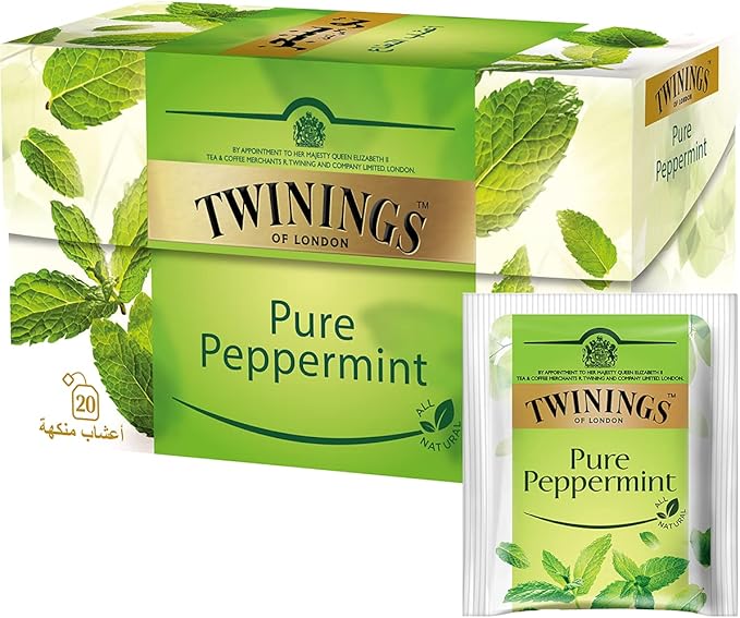 TWININGS PEPPERMINT TEA BAGS | 20/PKT