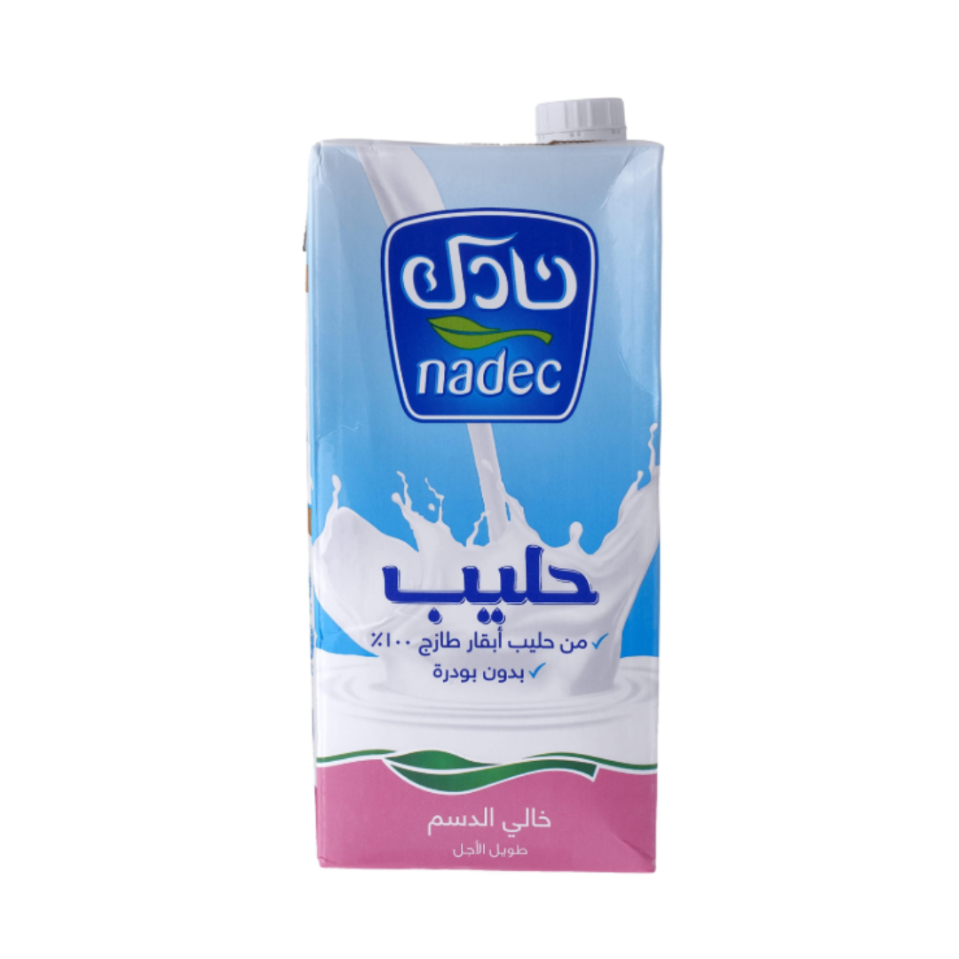 NADEC SKIMMED MILK 1LTRS