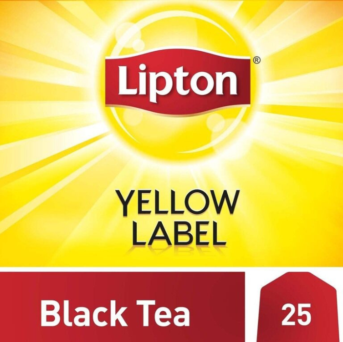 Lipton Yellow Label Black Tea 25 Teabags