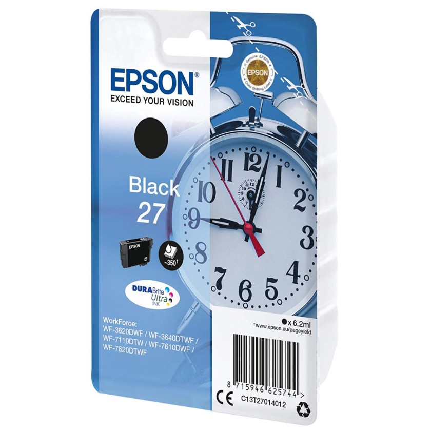 Buy Epson 27 Ink Cartridge - Black Online @ AED85 from Bayzon