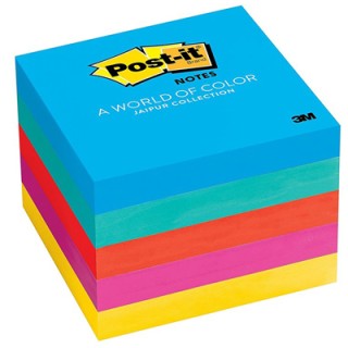 3M 654-5PK Post-it Notes 3x3in - 5 Colors (pkt/5pcs)