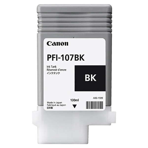 Canon PFI-107BK Ink Cartridge - Black