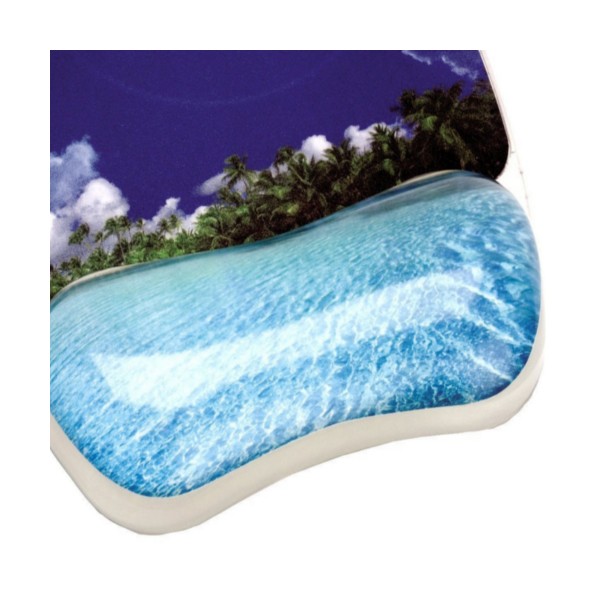 Buy Fellowes Photo Gel Mouse Pad With Wrist Support Tropical