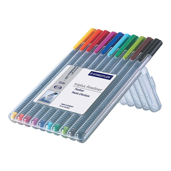 Buy Staedtler 334 Triplus Fineliner Pen 0.3mm Assorted Colours (pkt ...