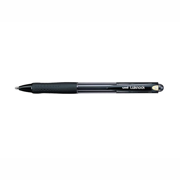 Buy Uniball SN100B Laknock 1.4mm Retractable Pen - Black (pkt/12pcs ...